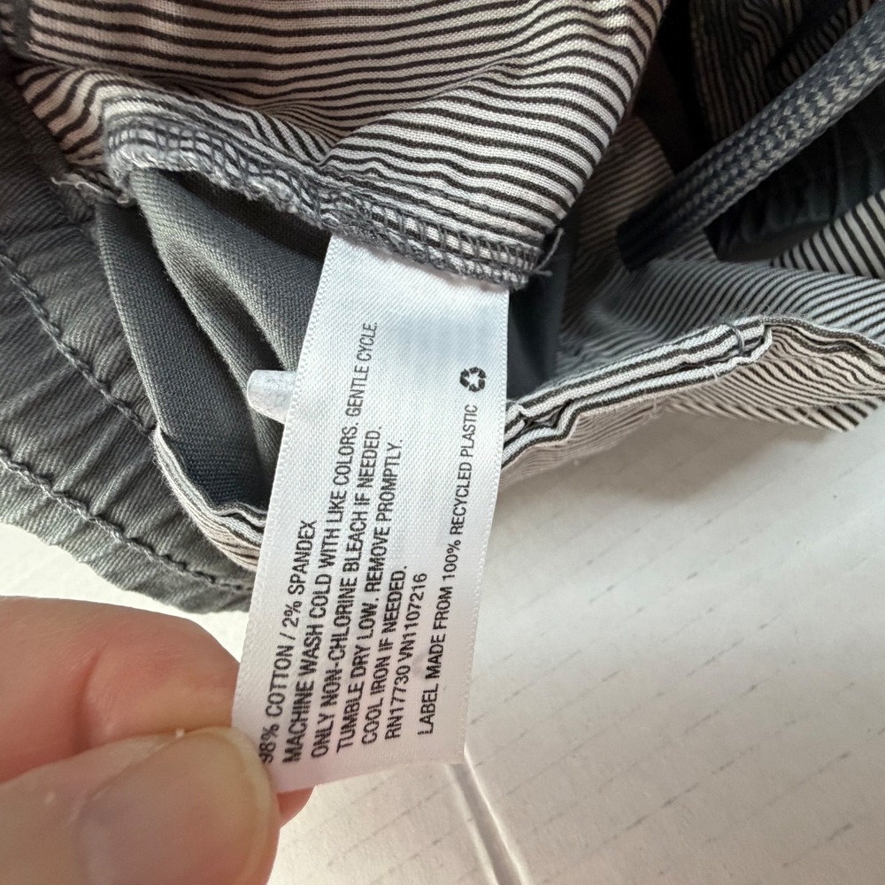 Goodfellow & Co Men's Large Gray Everyday Pants Elastic Drawstring Waist NWT - Picture 13 of 14